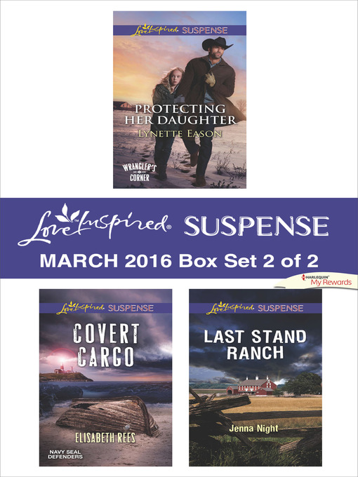 Cover image for Love Inspired Suspense March 2016--Box Set 2 of 2